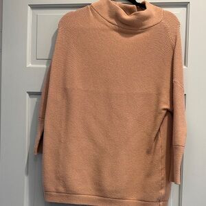 Soft Knit Dolman Sweater - Peach